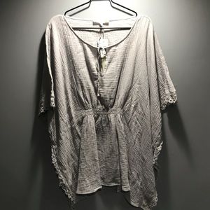 Lane Bryant gray top SIZE 18/20